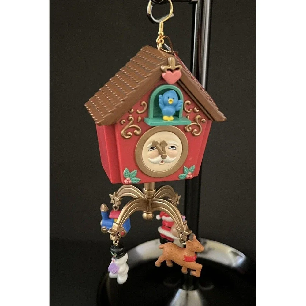 Christmas Traditions Deluxe Solar Motion Ornaments Cuckoo Clock & Toy Shop Kmart